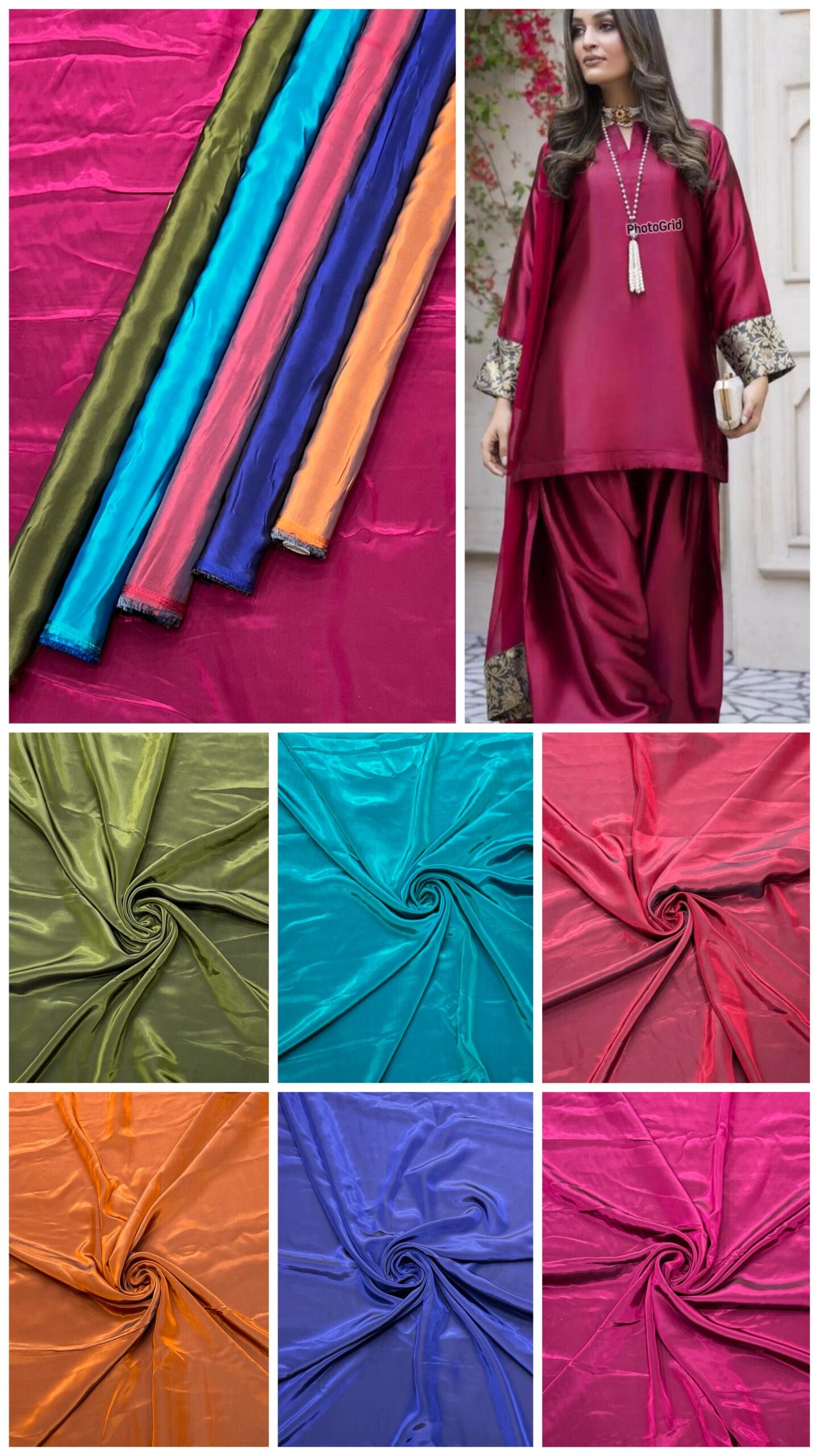 Farshi salwar suit with chinon dupatta